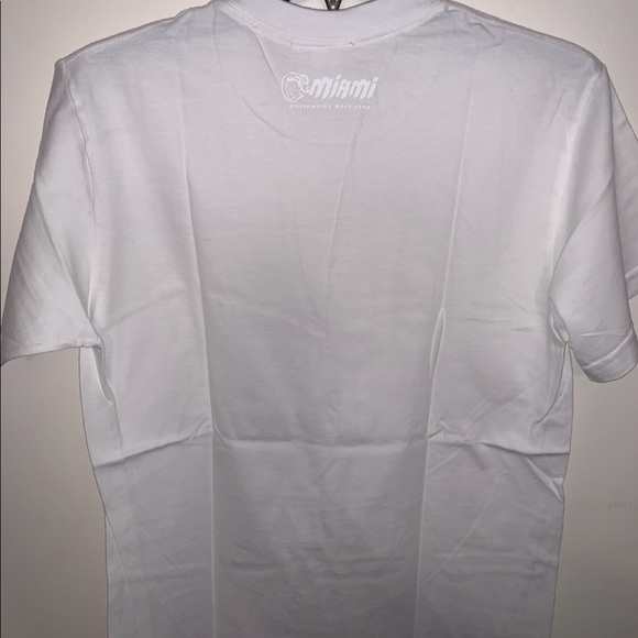 BBC BILLIONAIRE BOYS CLUB WHITE MIAMI T SHIRT - Picture 2 of 5